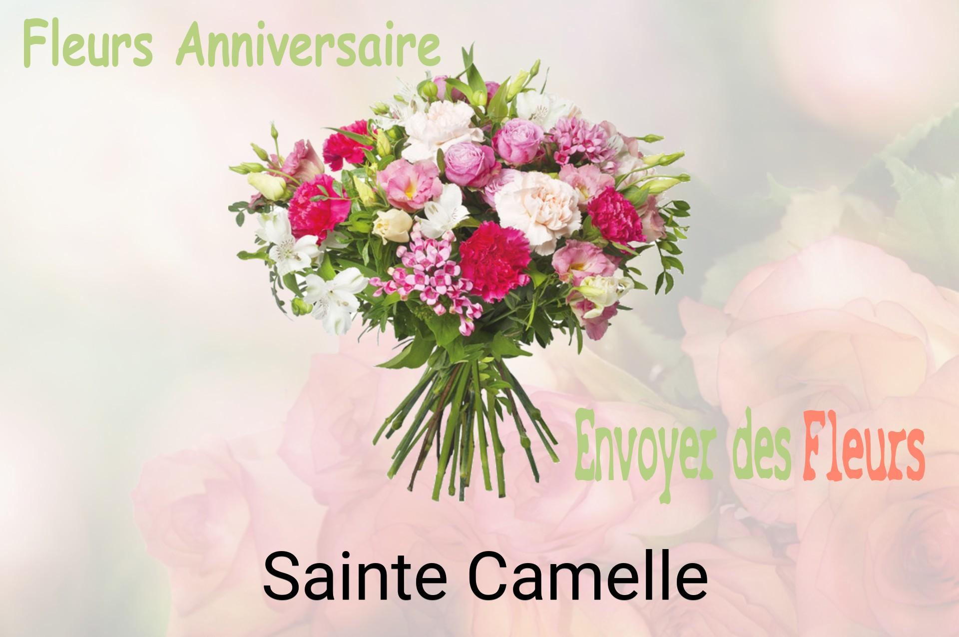 Bouquet de fleurs d’anniversaire livré à Sainte-Camelle