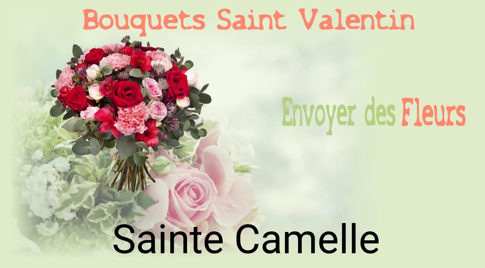 Roses de Saint-Valentin livrées à Sainte-Camelle